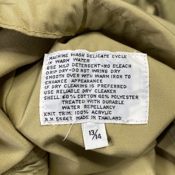 Vintage Foxland By Lanson Tan Hooded Shirt Jacket 13/14 Medium - Picture 5 of 9